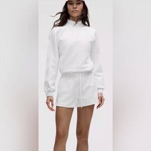 Lululemon Textured Classic-fit High-Rise shorts